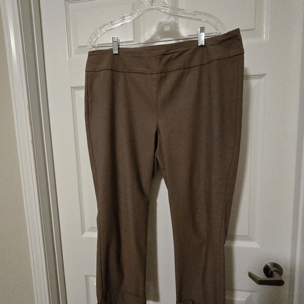 Tribal Tan Ankle-Length Women's Pants